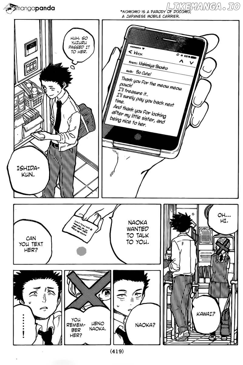 A Silent Voice, Chapter 20 image 11